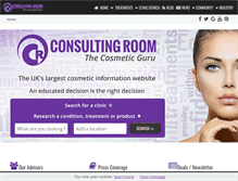 Tablet Screenshot of consultingroom.com